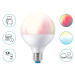 WiZ G95 LED žiarovka E27 11 W globe matná RGB