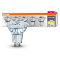 OSRAM LED reflektor GU10 2,6W 2 700K 230lm 36° 5ks