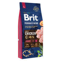 Brit Premium by Nature dog Junior L 15kg