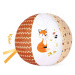 Textilná loptička do postieľky My cute ball Kaloo 10 cm 6 motívov - Zajačik, Veľryba, Sovička, L