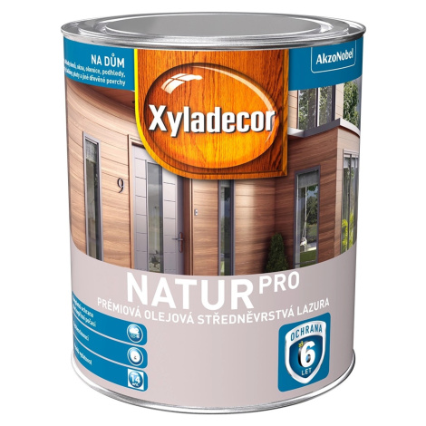 Xyladecor Prémiová olejová strednovrstvová lazúra Natur Pro sipo 0,75 l