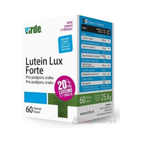 VIRDE LUTEIN LUX Forte