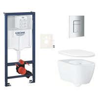 Závesný wc set do ľahkých stien / predstenová montáž Grohe Essence SIKOGRSESSCP00