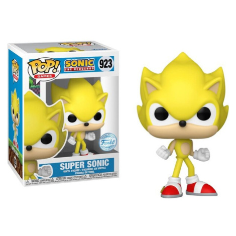 Funko POP! #923 Games: Sonic - Super Sonic (Šanca na chase) (Exclusive)