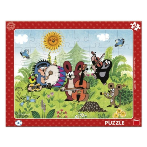 Puzzle Krtko a kapela 40 dielikov