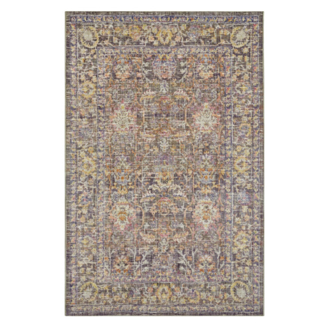 Kusový koberec Cairo 105589 Luxor Grey Multicolored – na von aj na doma Rozmery kobercov: 80x120