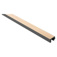 Obkladová lamela ľavé ukončenie Fineza Slat Large Light oak 270x3,6 cm SLAT03LOL