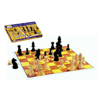 Šach drevo spoločenská hra v krabici 37x22x4cm