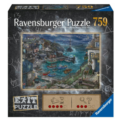 Ravensburger Exit Puzzle: Maják pri prístave 759 dielikov