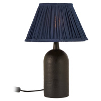 PR Home Riley stolová lampa, čierna/modrá