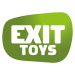 Trampolína Silhouette Ground Sports Exit Toys prízemná 244*366 cm čierna