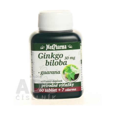 MedPharma GINKGO BILOBA + GUARANA