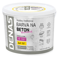 DENAS BETON EKONOMIK - Vodou riediteľná farba na betón 0110 - šedá 2,5 kg