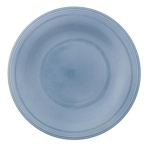 Modrý porcelánový tanier na šalát Like by Villeroy & Boch, 21,5 cm