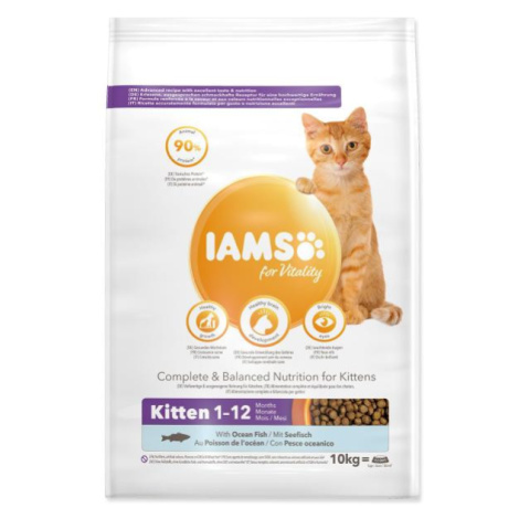 IAMS Cat Kitten Ocean Fish 10kg