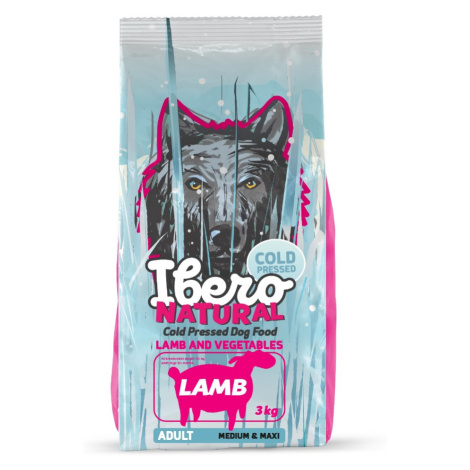 Ibero Cold Press Dog Adult Medium/Large Lamb - 3kg