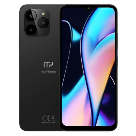 myPhone N23 6/128 GB, čierny