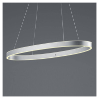 LED závesné svietidlo Delta, okrúhle, hliník matná