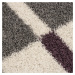 Kusový koberec Gala 2505 lila Rozmery koberca: 60x110