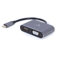 Gembird USB-C/HDMI, VGA adaptér