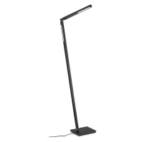 Stojacia LED lampa Carla 2, 2-plameňová, čierna