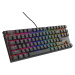 Genesis tichá herná klávesnica THOR 303/TKL/RGB/Outemu Peach/Drôtová USB/SK-SK layout/Čierna