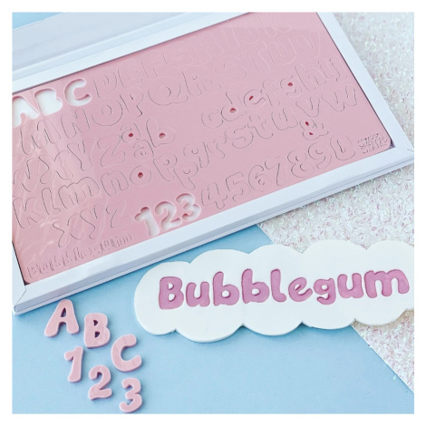 Abeceda na vytlačenie Bubblegum - Sweet Stamp - Sweet Stamp
