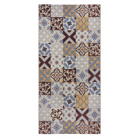 Běhoun Cappuccino 105881 Mosaik Brown Multicolored - 75x150 cm Hanse Home Collection koberce