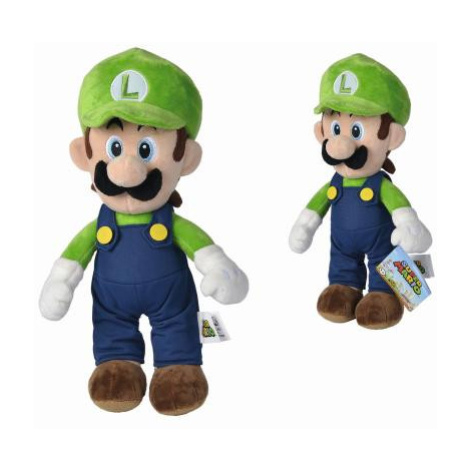 Plyšová figúrka Super Mario Luigi, 30 cm