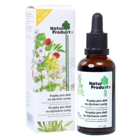 NATURPRODUKT Kvapky pre deti na dýchacie cesty 50 ml