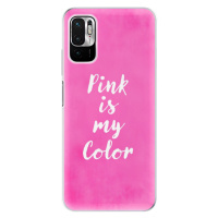 Odolné silikónové puzdro iSaprio - Pink is my color - Xiaomi Redmi Note 10 5G
