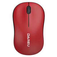 Myš Wireless mouse Dareu LM106 2.4G 1200 DPI (black&red)
