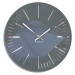 Nástenné akrylové hodiny Trim Flex z112-1a0-x, 30 cm, sivé