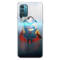Odolné silikónové puzdro iSaprio - Mimons Superman 02 - Nokia G11 / G21