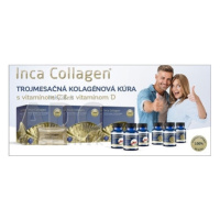 Inca Collagen Trojmesačná kolagénová kúra+vit.C&D