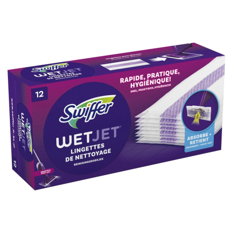 Swiffer Wetjet Handrička na podlahy 12 ks