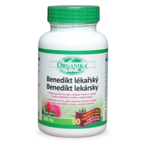 ORGANIKA Benedikt lekársky 500 mg 60 kapsúl