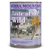 TASTE OF THE WILD Sierra Mountain konzerva pre psov 390 g