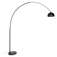 Moderná oblúková lampa čierna - XXL