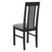 Sconto Jedálenská stolička NILA 2 čierna/sivá