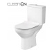 Cersanit City New CleanOn, kombi wc so splachovaním 3/5l, horizontálny odtok + antibakteriálne t