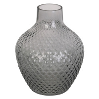 Sivá sklenená váza (výška 20 cm) Delight – PT LIVING