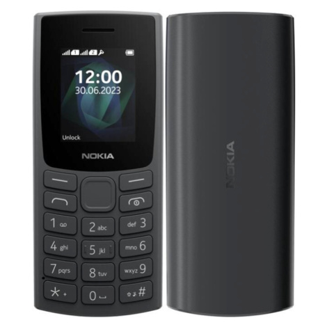 Nokia 105 4G (2023), Dual SIM, Charcoal - SK distribúcia