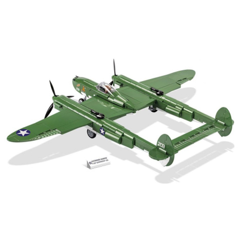 Cobi 5726 II. svetová vojna Americké stíhacie lietadlo Lockheed P-38H Lightning 545 dielikov