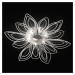 Stropné svietidlo Girasole v tvare kvetu 70 cm