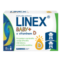 LINEX Baby + s vitamínem D 8 ml