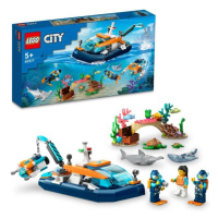 LEGO® City 60377 Prieskumná ponorka potápačov