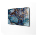 Sklenený obraz 100x70 cm Dark Marble - Wallity