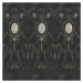 VLADILA Royal Animals Black - tapeta