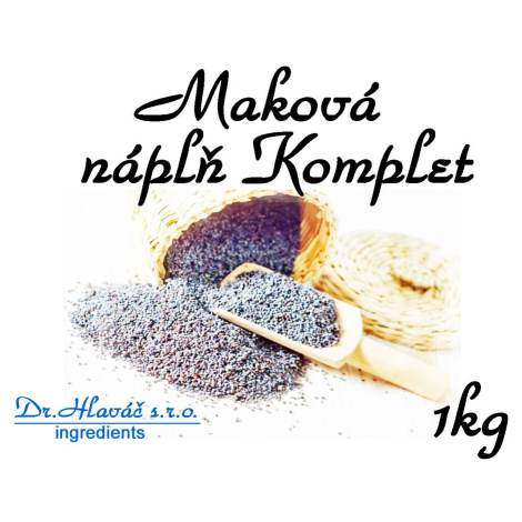 MAKOVÁ náplň Komplet 1 kg - Dr. Hlaváč